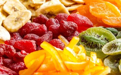 How many calories are dried fruits