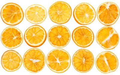 Use of dried oranges