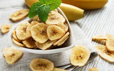 Properties of dried bananas