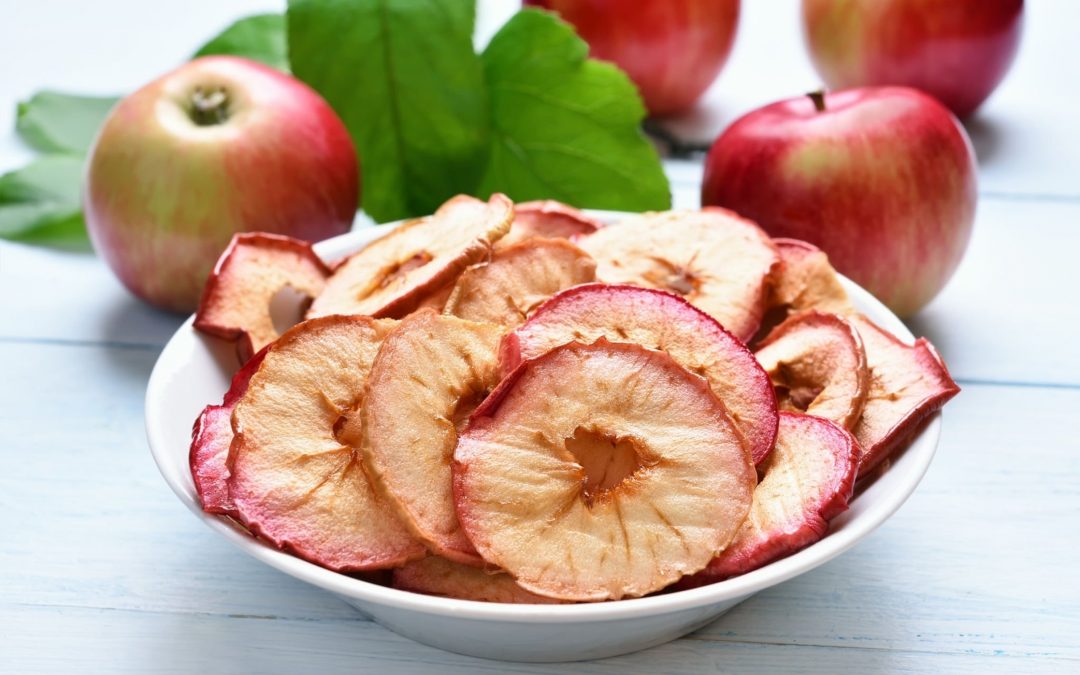 Properties of dried apples
