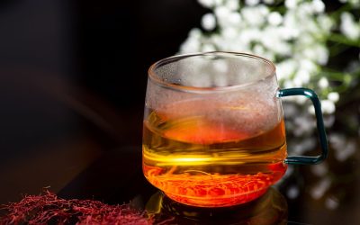 Saffron tea and its effect to relieve fatigue